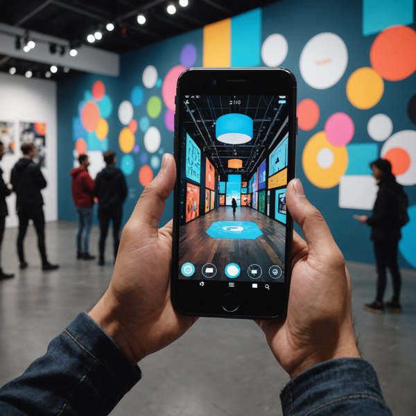 Comment créer une installation d'art interactif utilisant la réalité augmentée ?